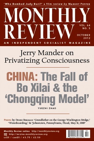 Monthly Review Volume 64, Number 5 (October 2012)