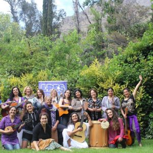 Women songwriters' workshop participants