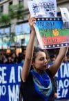 Mapuche Protest in Santiago, Chile