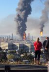 Chevron refinery fire in Richmond, VA in August 6 2012