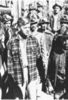 Labor leader Clinton Jencks (center) in the fictionalized film "Salt of the Earth"