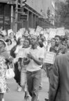 Demonstrators participating in the Poor People's March at Lafayette Park and on Connecticut Avenue, Washington, D.C.