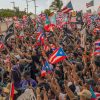 Protests in Puerto Rico in August of 2019