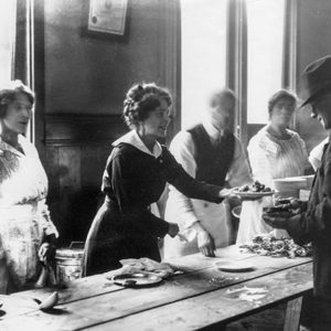 Seattle General Strike, soup kitchen. 