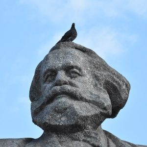 Karl Marx statue in Moscow (August 20, 2019)