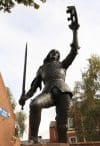 Statue of Richard III in Leicester, England