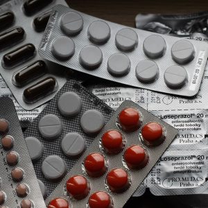 Blister packs of pills